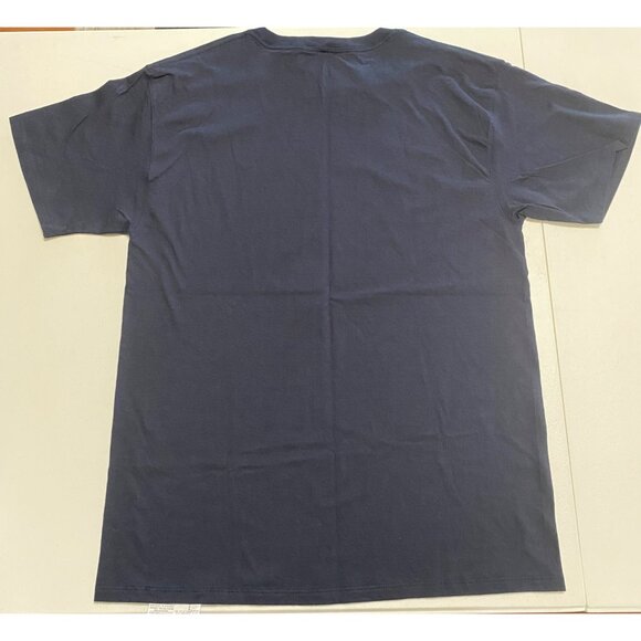 Champion T-Shirt Men's Size Medium Navy Blue Graphic Print New Logo Athleticwear - Picture 8 of 8